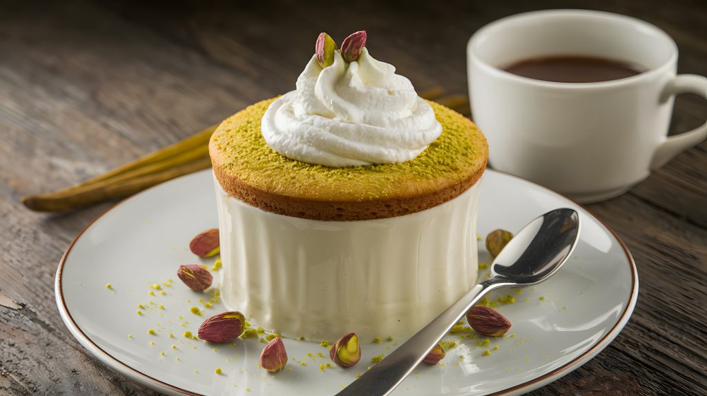 Soufflé de Chocolate y Pistacho: Receta